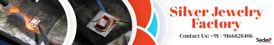 Silver Jewelry Factory in India